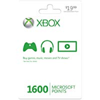 Xbox LIVE 1600 Microsoft Points - Xbox 360 Digital Code