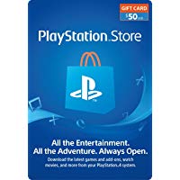 $50 PlayStation Store Gift Card [Digital Code]