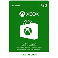 $50 Xbox Gift Card [Digital Code]