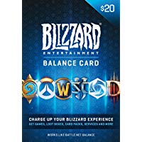 $20 Battle.net Store Gift Card Balance - Blizzard Entertainment [Digital Code] [Online Game Code]
